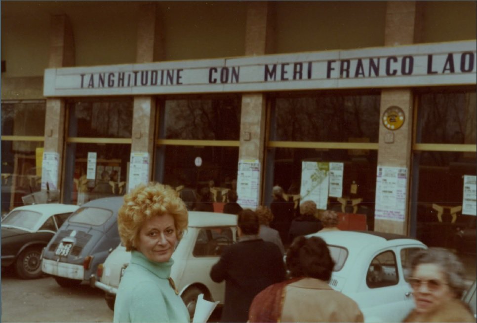 Teatro Espero Roma, marzo 1981